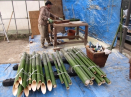 門松竹斜め切り