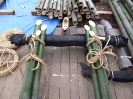 門松対の花縛り