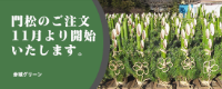 門松受注